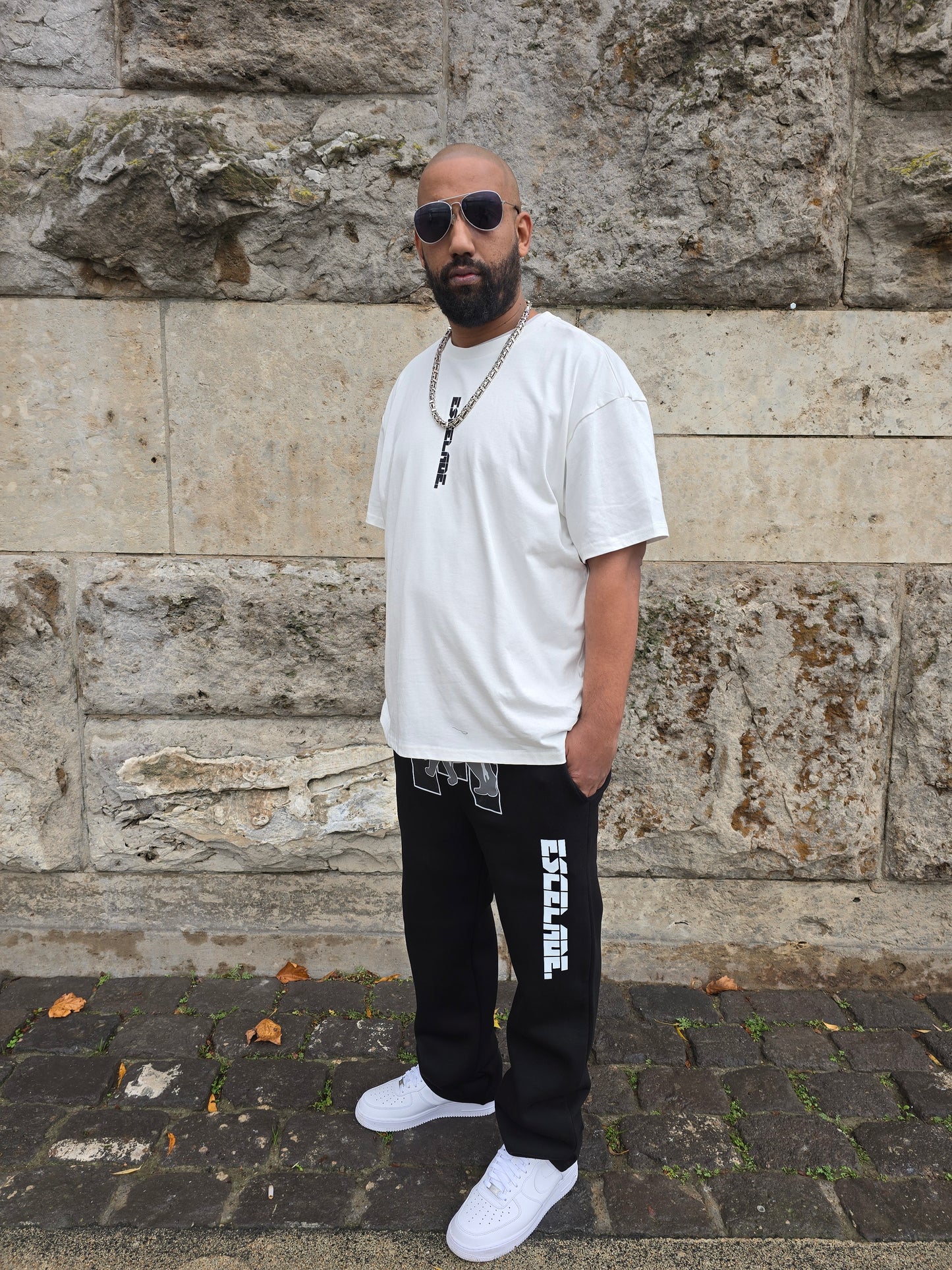 ESCELADE. 990 "No more Matrix" Oversized Shirt