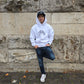 ESCELADE. 1003 "Snowwhite" Hoodie